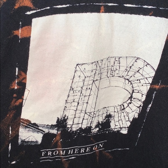 Nollie black/hand dyed muscle tee size L - Picture 2 of 6